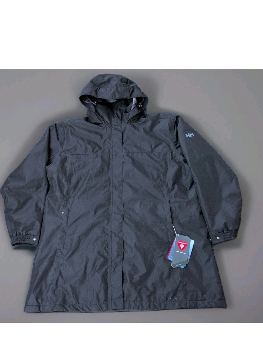 Helly Hansen Jacket Mens XXXXL Black Aden Waterproof Insulated Tech Gorp Hooded